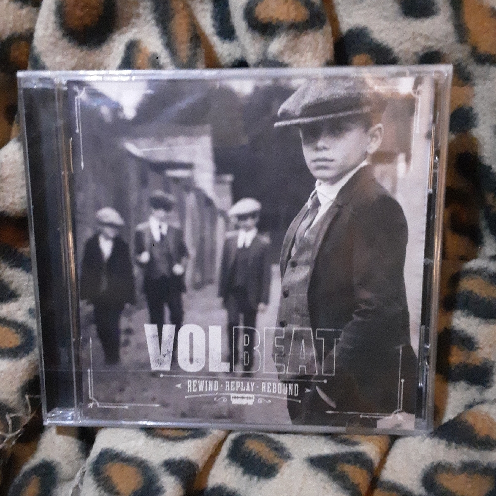 Volbeat - Rewind Replay Rebound CD (Black & White)